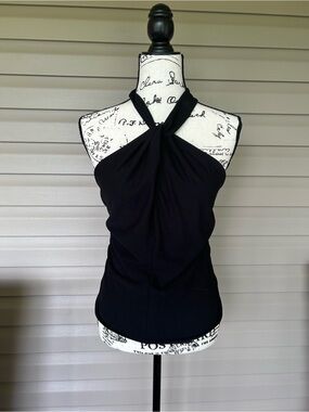 WHBM Twisted Halter Top